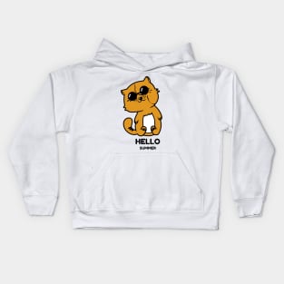 Hello summer Kids Hoodie